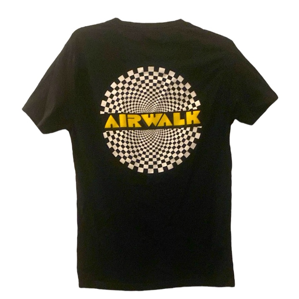 Airwalk Black Tee with White Logo